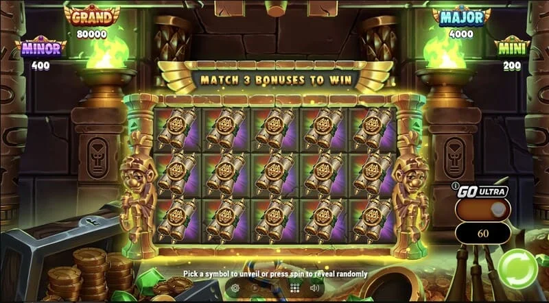 Wrappin' More Gold - mreža Collect & Win s rastućom mumijom