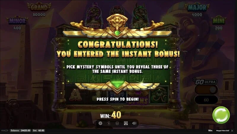 Wrappin' More Gold - pokretanje ugrađenog kruga